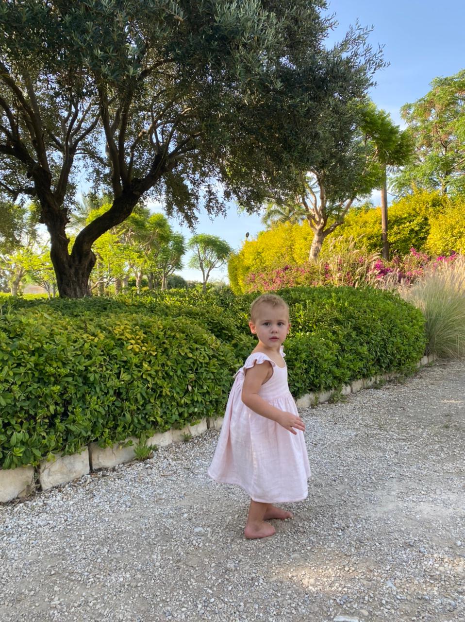 Lunar Dress - Organic cotton muslin - Coconut White