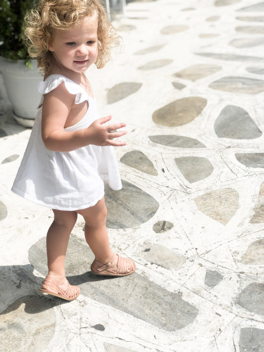 Lunar Set -Organic Cotton Muslin - Coconut White