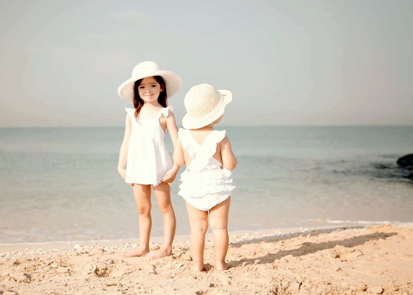 Lunar Dress - Organic cotton muslin - Coconut White
