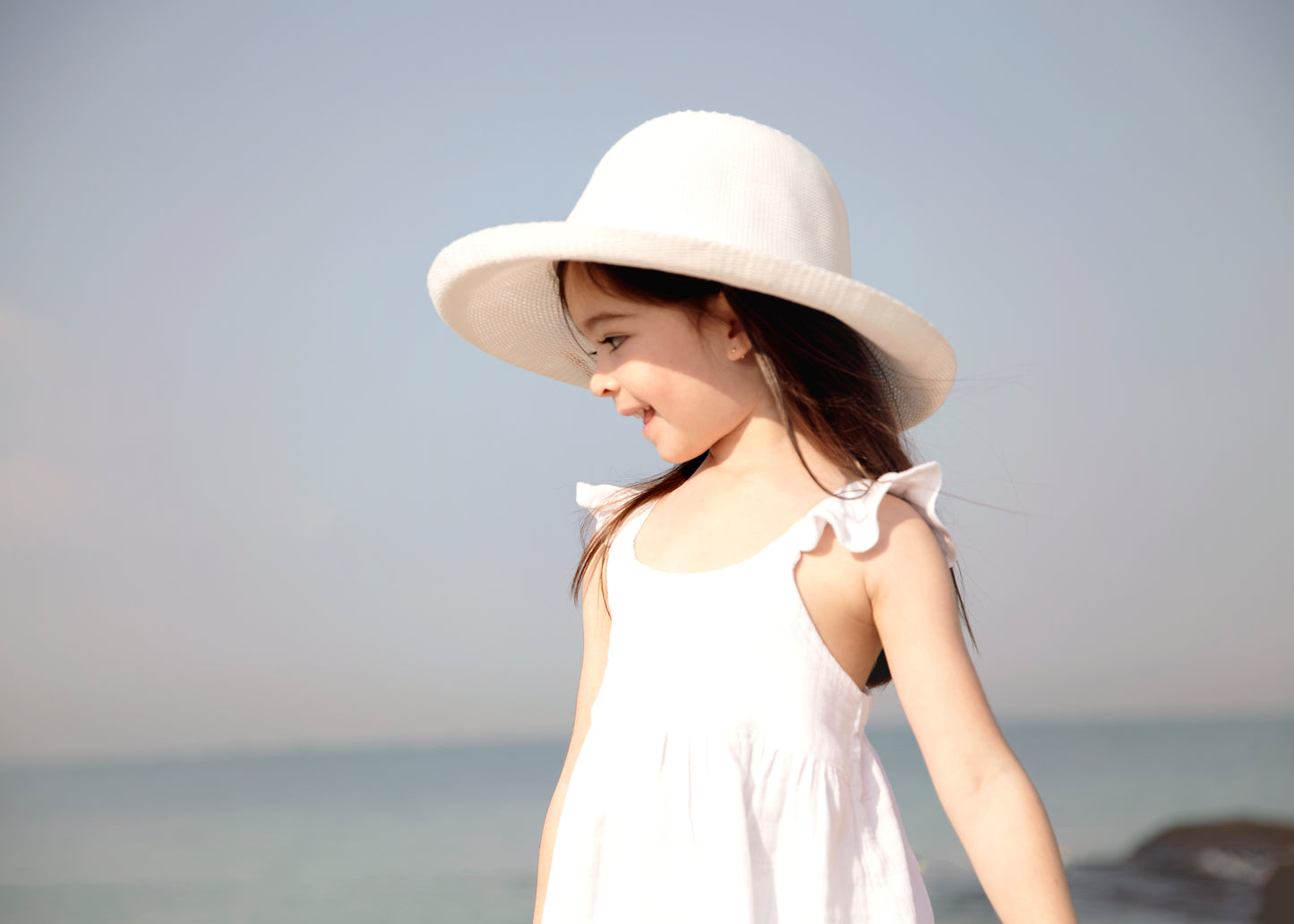 Lunar Dress - Organic cotton muslin - Coconut White